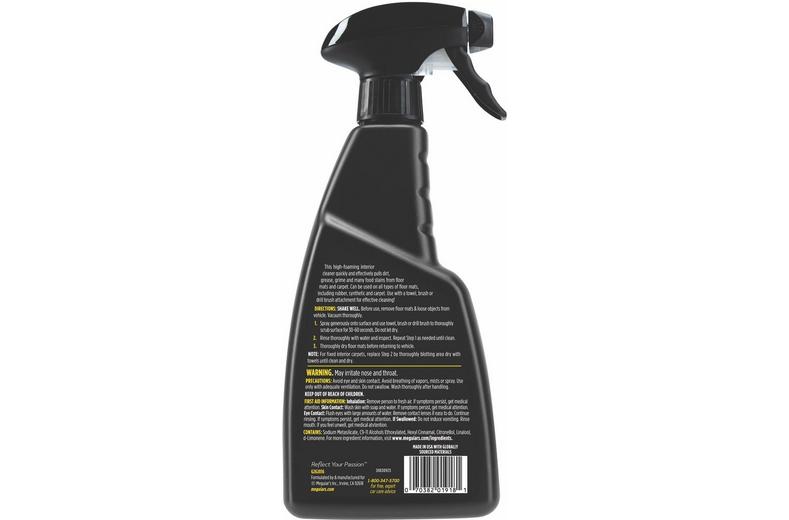Meguiar's Foaming Floor Mat Cleaner Meguiar's Foaming Floor Mat Cleaner