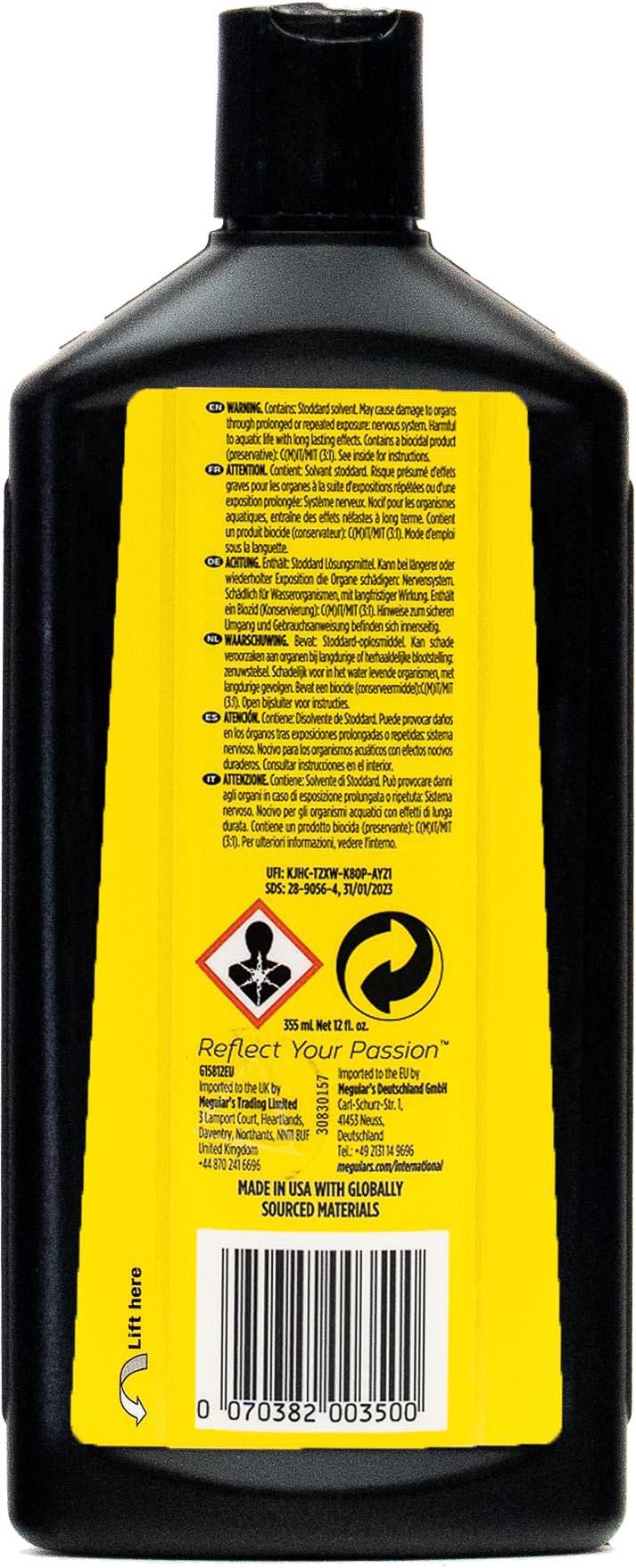 Meguiar's Ultimate Black Plastic Restorer 16oz