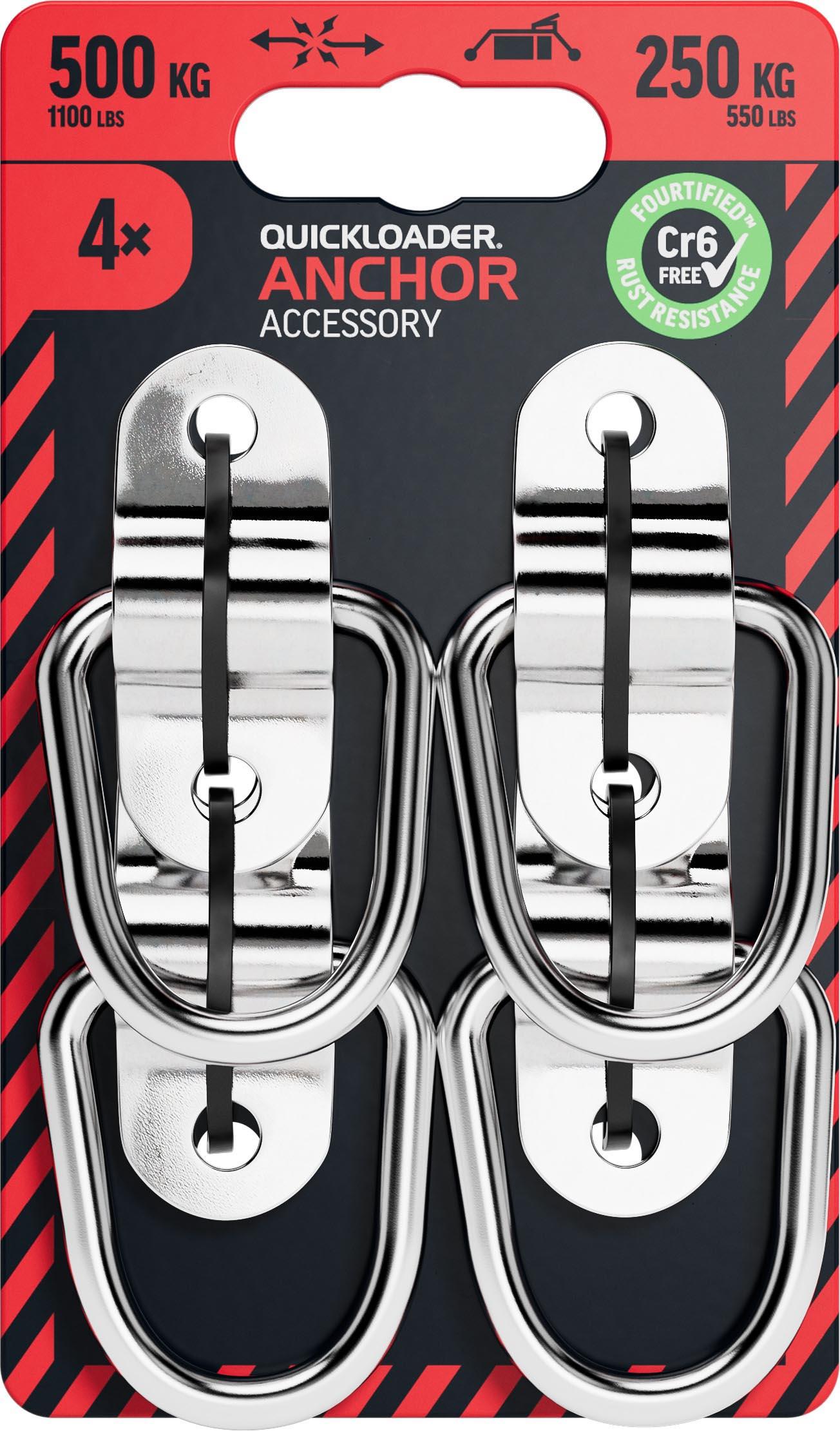QUICKLOADER Anchor QLANC500LD 500 KG 4-PACK