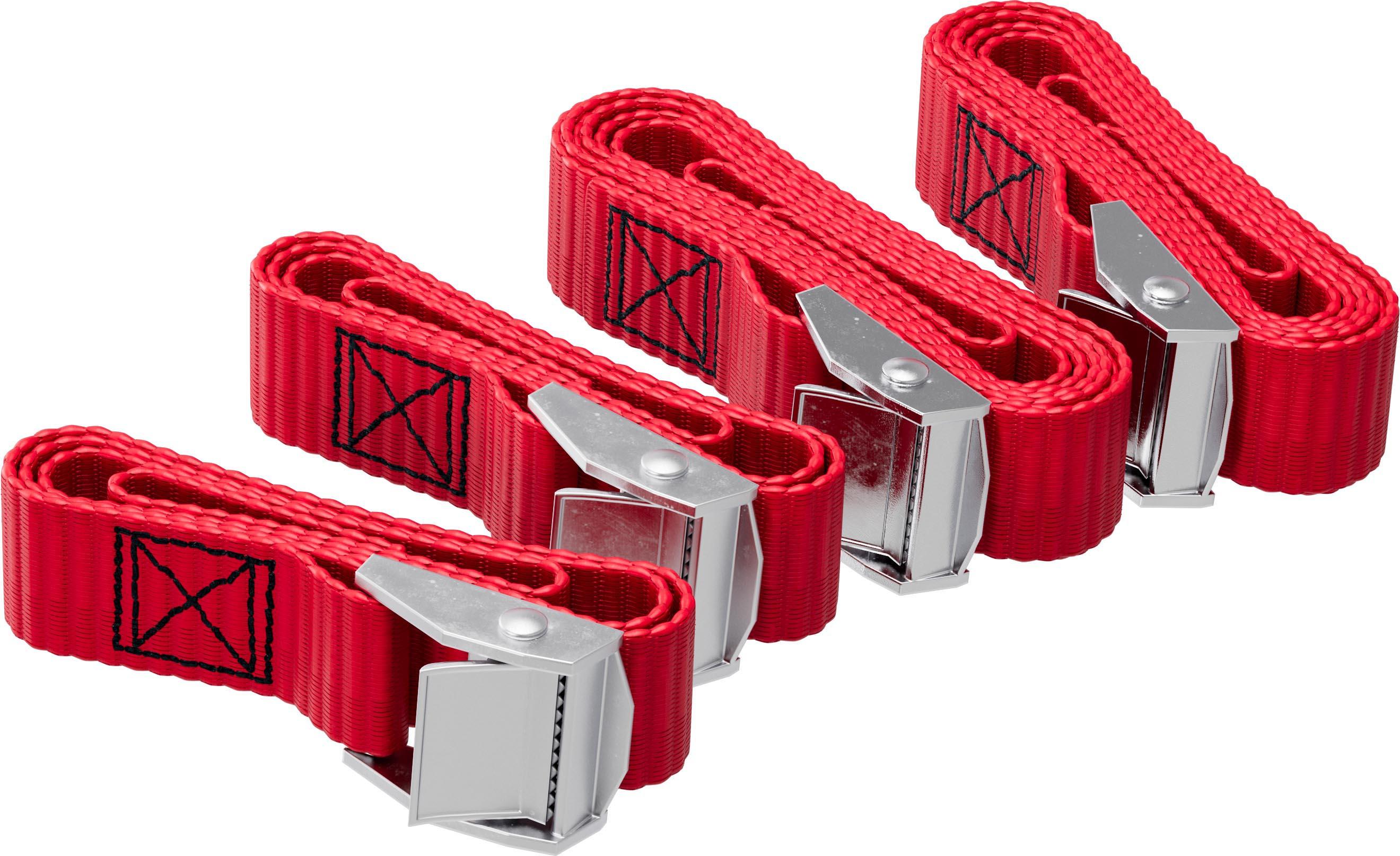 QUICKLOADER Cambuckle 4-Pack Combo 2x0.5M 2x1M 300 KG 20 MM