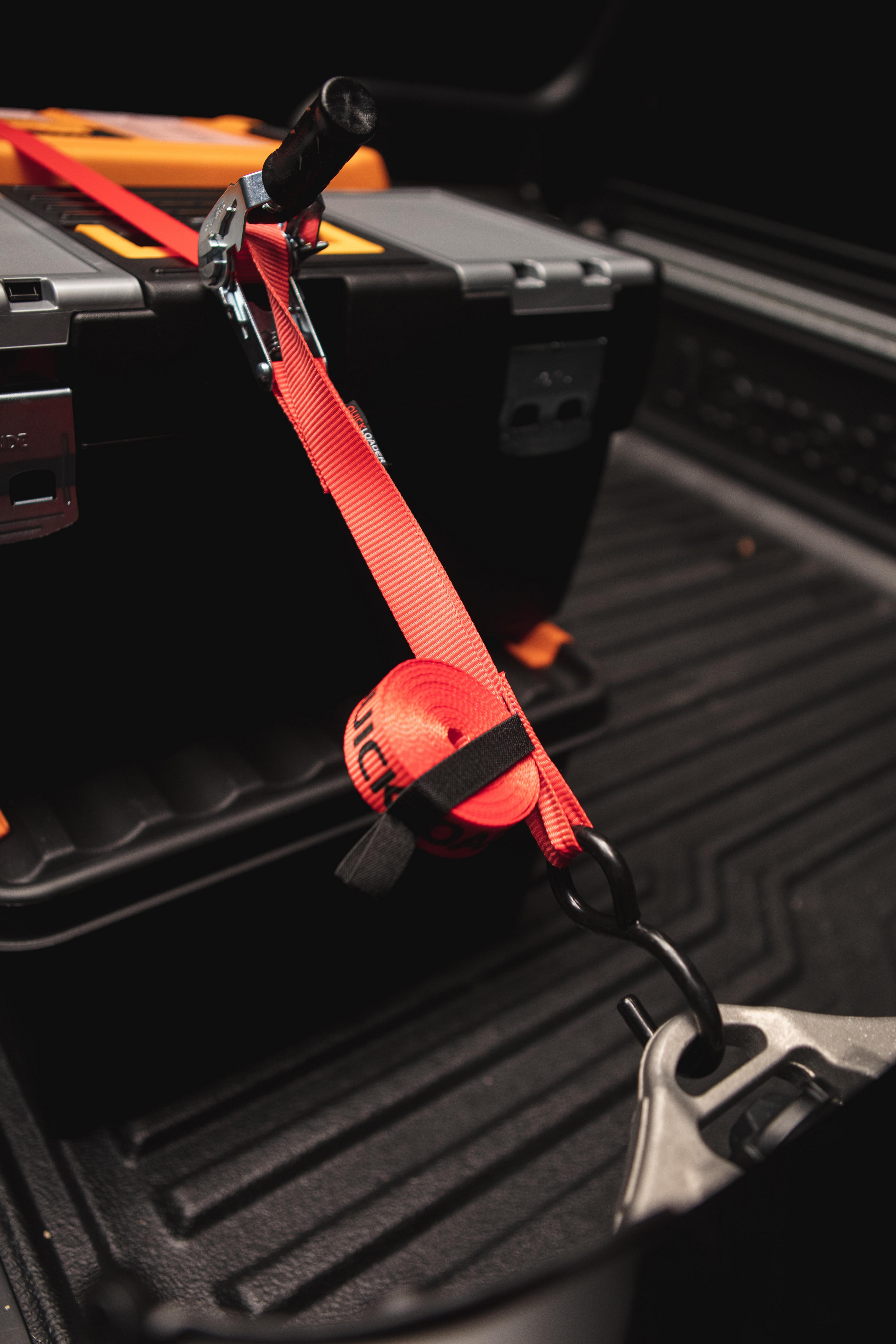 QUICKLOADER Rebel Hybrid Magnetic Ratchet Strap QLR800LDH 800 KG 25MMX5M 1-PACK