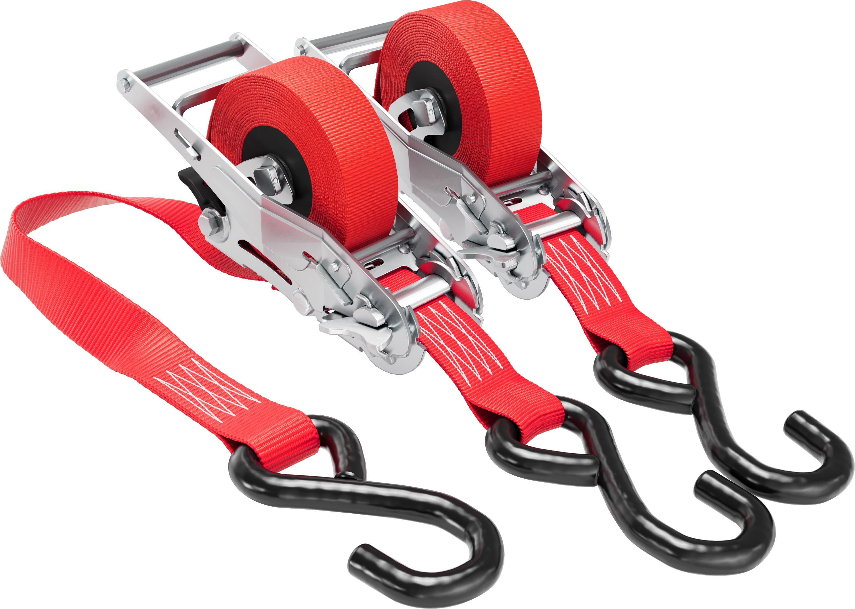 QUICKLOADER Retractable Ratchet Strap RSB Mini 800 KG 3M 25 MN 2-PACK
