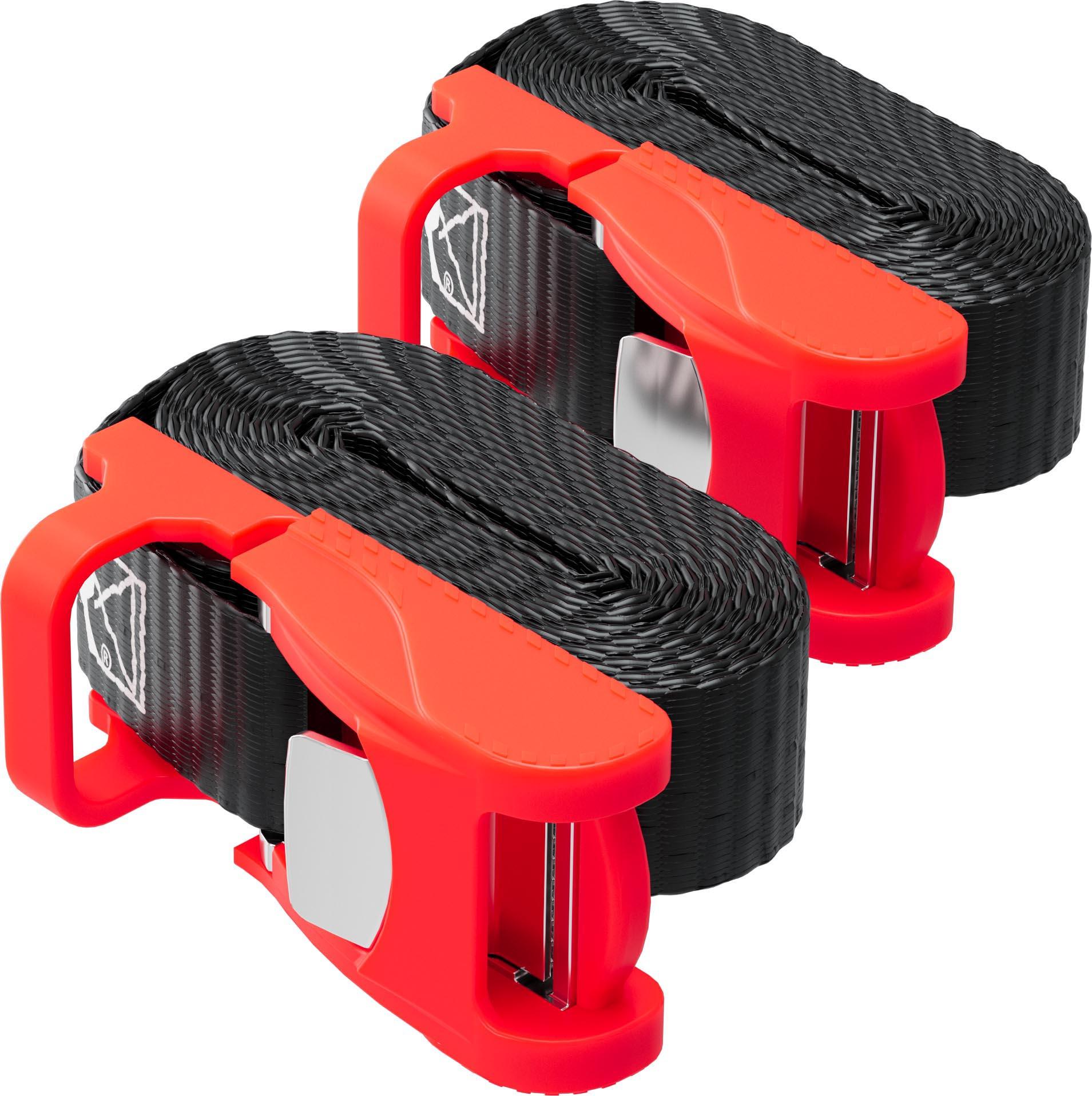 QUICKLOADER Rubberized Cambuckle QCAM600LD-R 600 KG 2.5M 2-PACK