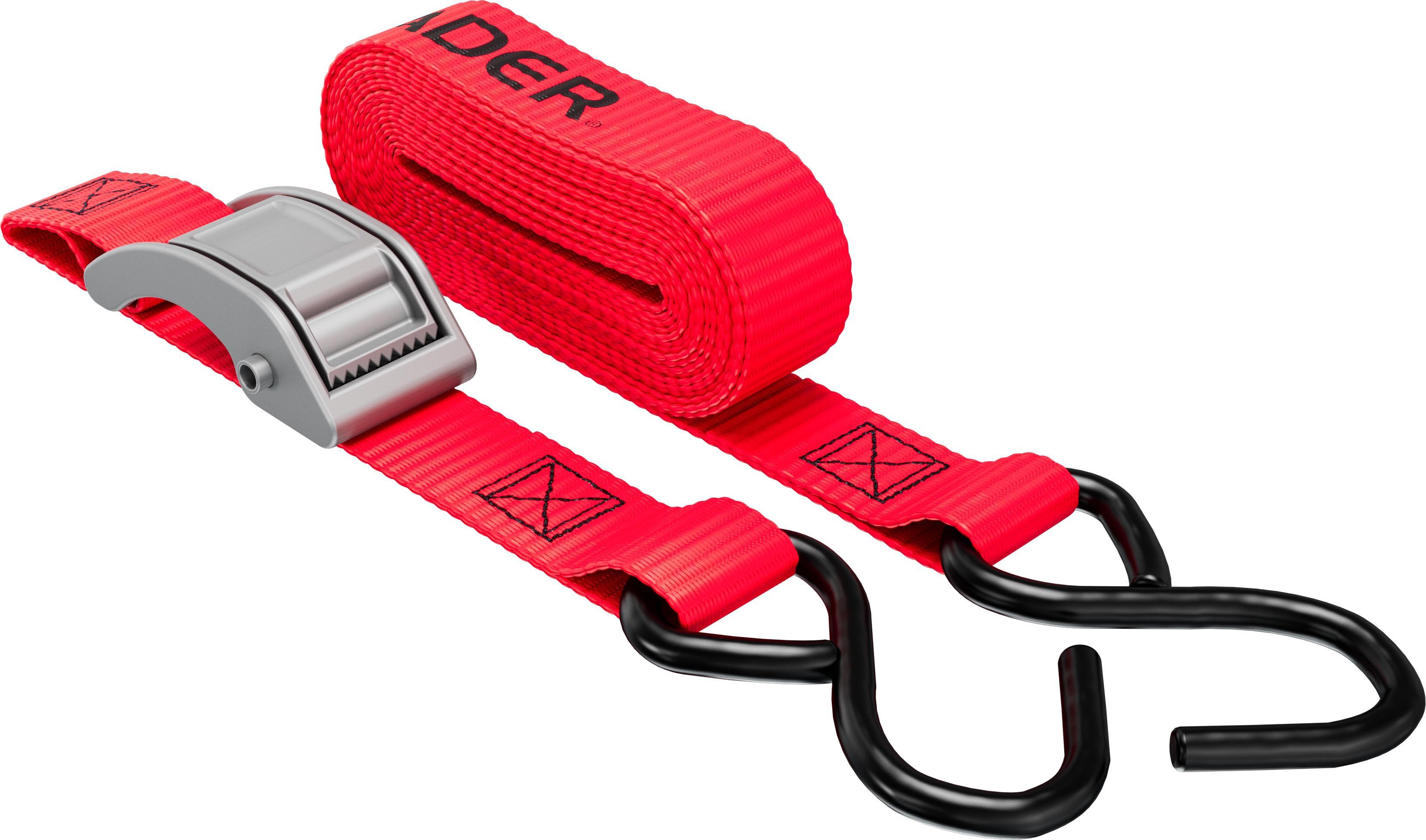 QUICKLOADER Z-Lock S-hook Cambuckle Strap  QLZ400LD-S 400 KG 25MMX4M 1-PACK