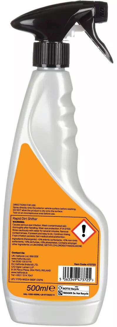 Halfords Rapid Dirt Shifter 500ml