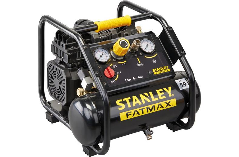 STANLEY FATMAX 1.5HP 8 BAR 6L COMPRESSOR STANLEY FATMAX 1.5HP 8 BAR 6L COMPRESSOR