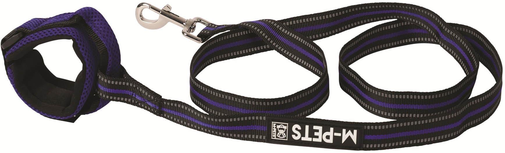 M-PETS Hiking Wristband Leash - Blue Eletcric