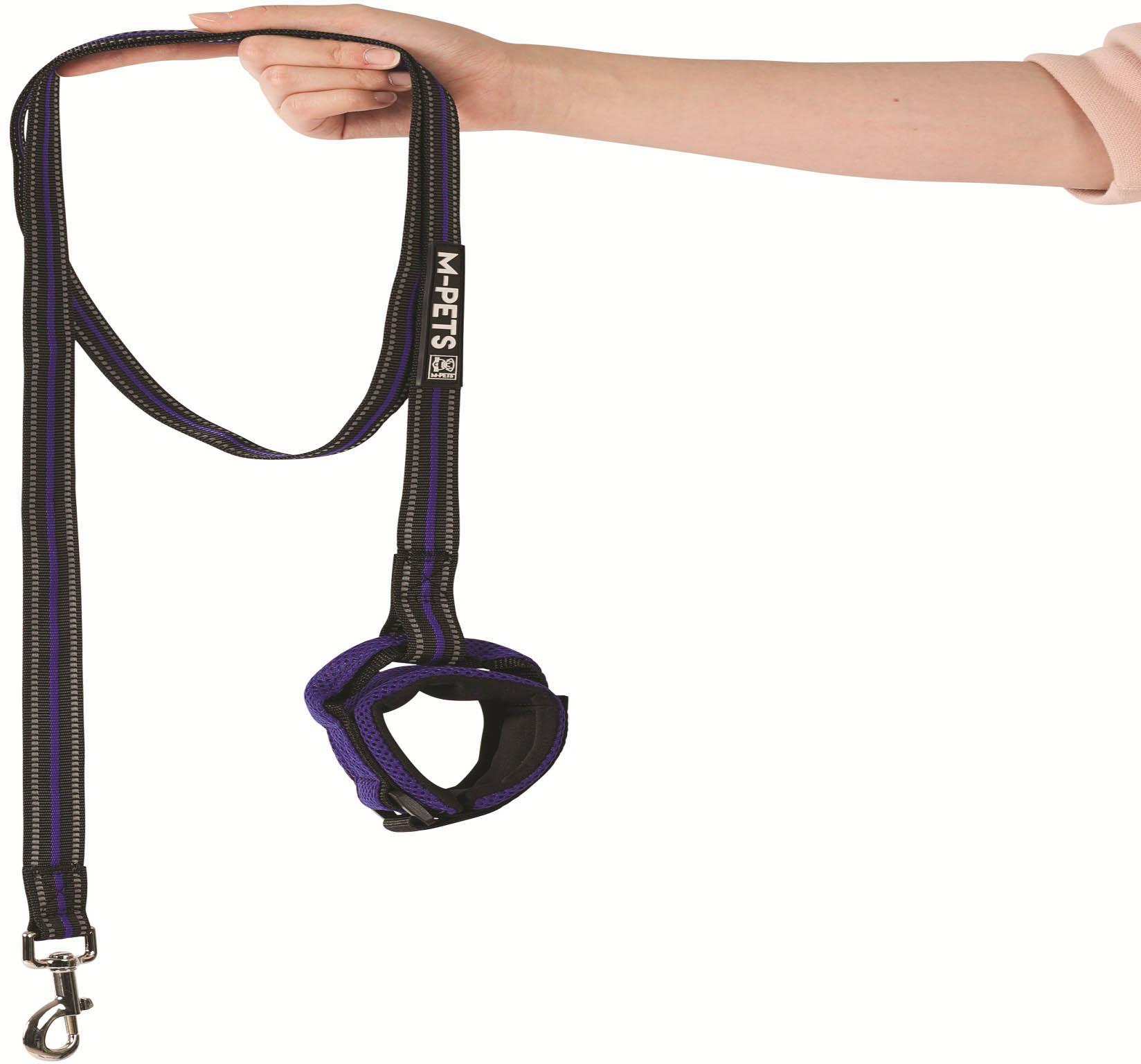 M-PETS Hiking Wristband Leash - Blue Eletcric