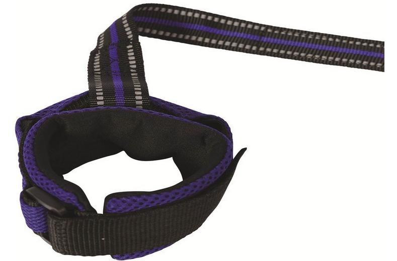 M-PETS Hiking Wristband Leash - Blue Eletcric M-PETS Hiking Wristband Leash - Blue Eletcric