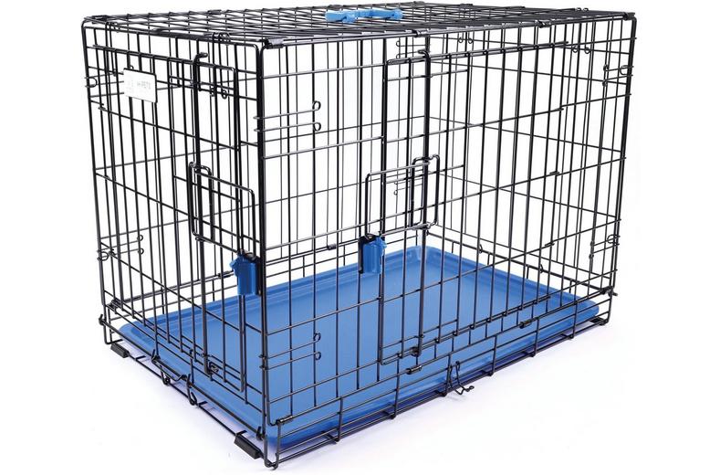 M-PETS Voyager Wire Crate - 2 Doors Patented Securo Lock M-PETS Voyager Wire Crate - 2 Doors Patented Securo Lock