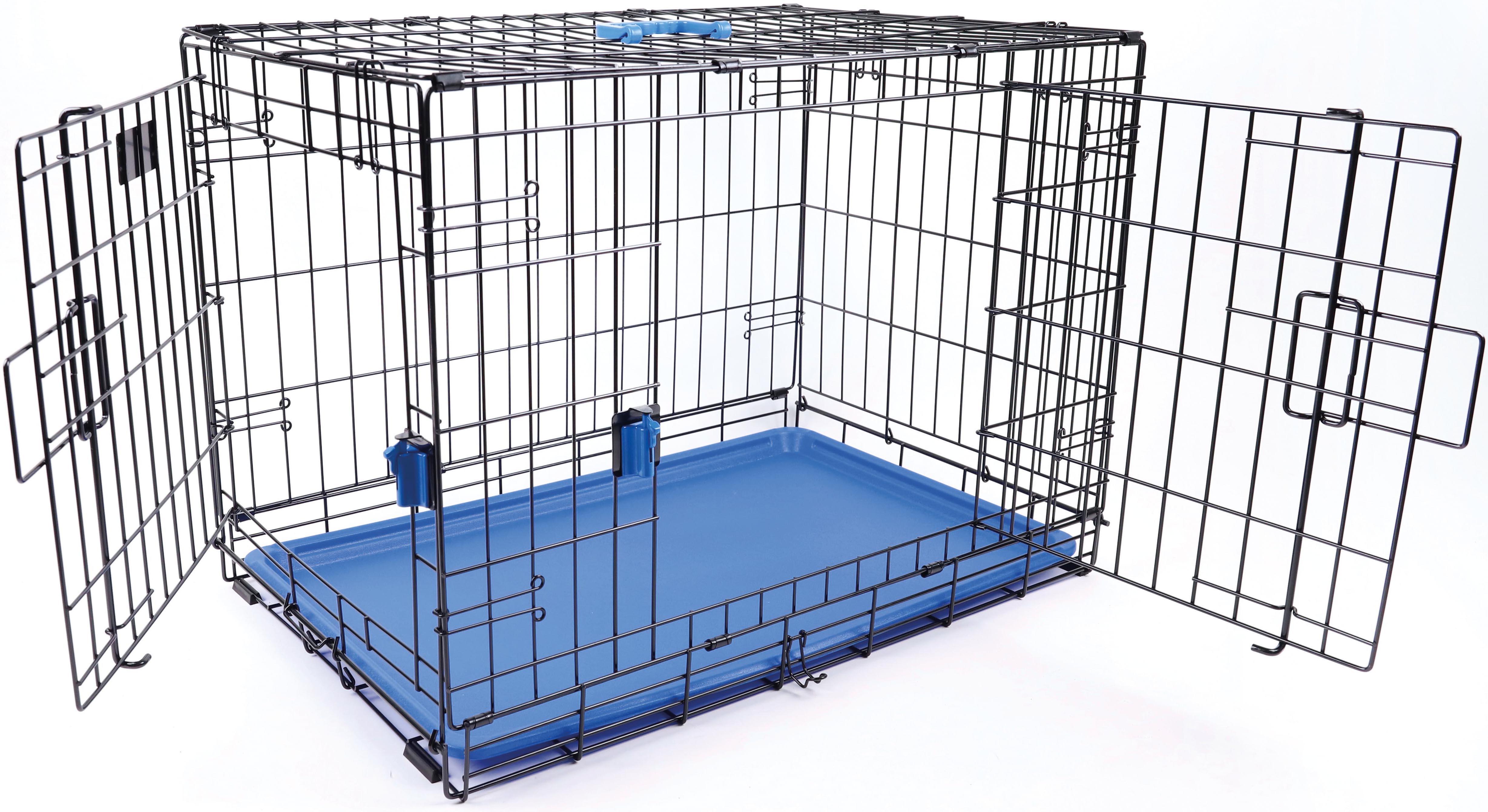 M-PETS Voyager Wire Crate - 2 Doors Patented Securo Lock