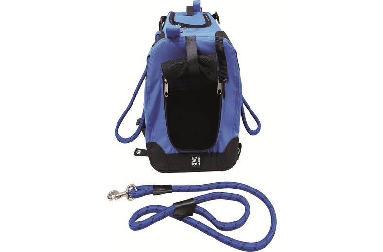 M-PETS Remix Travel Carrier 2 in 1 with Leash-Shoulder Belt - Blue M-PETS Remix Travel Carrier 2 in 1 with Leash-Shoulder Belt - Blue