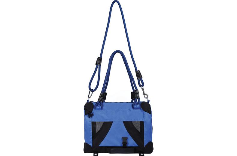 M-PETS Remix Travel Carrier 2 in 1 with Leash-Shoulder Belt - Blue M-PETS Remix Travel Carrier 2 in 1 with Leash-Shoulder Belt - Blue