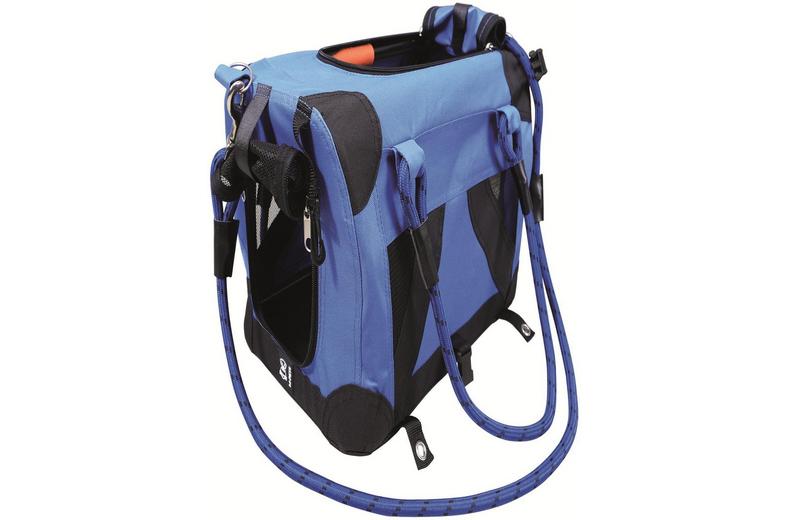 M-PETS Remix Travel Carrier 2 in 1 with Leash-Shoulder Belt - Blue M-PETS Remix Travel Carrier 2 in 1 with Leash-Shoulder Belt - Blue