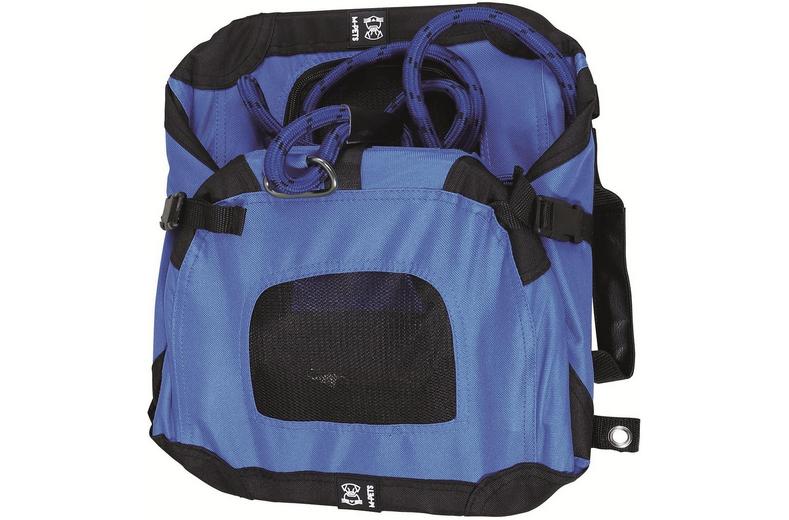 M-PETS Remix Travel Carrier 2 in 1 with Leash-Shoulder Belt - Blue M-PETS Remix Travel Carrier 2 in 1 with Leash-Shoulder Belt - Blue