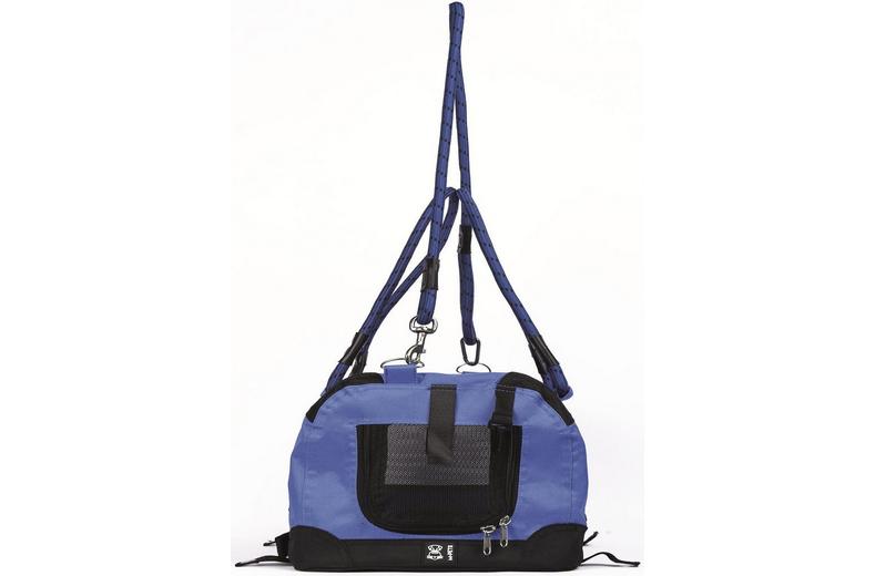 M-PETS Remix Travel Carrier 2 in 1 with Leash-Shoulder Belt - Blue M-PETS Remix Travel Carrier 2 in 1 with Leash-Shoulder Belt - Blue