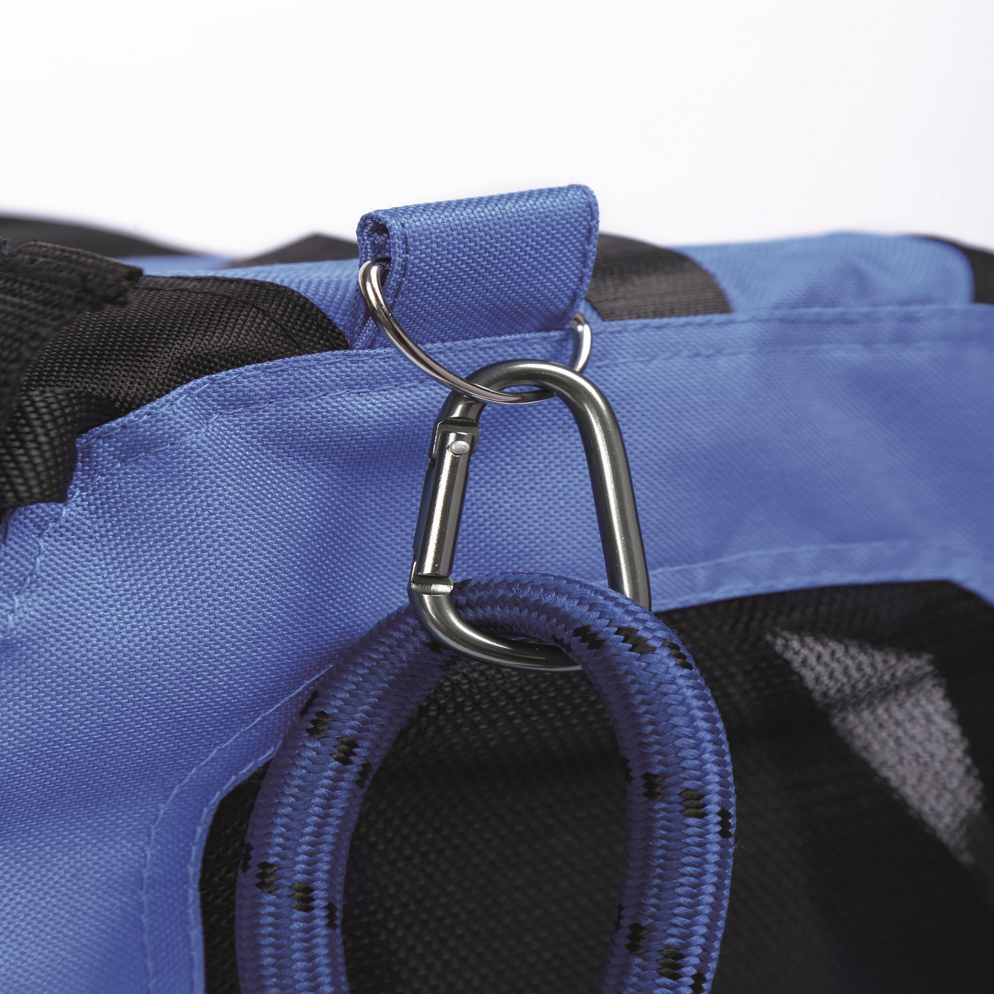 M-PETS Remix Travel Carrier 2 in 1 with Leash-Shoulder Belt - Blue
