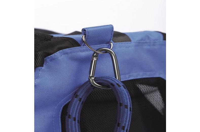 M-PETS Remix Travel Carrier 2 in 1 with Leash-Shoulder Belt - Blue M-PETS Remix Travel Carrier 2 in 1 with Leash-Shoulder Belt - Blue