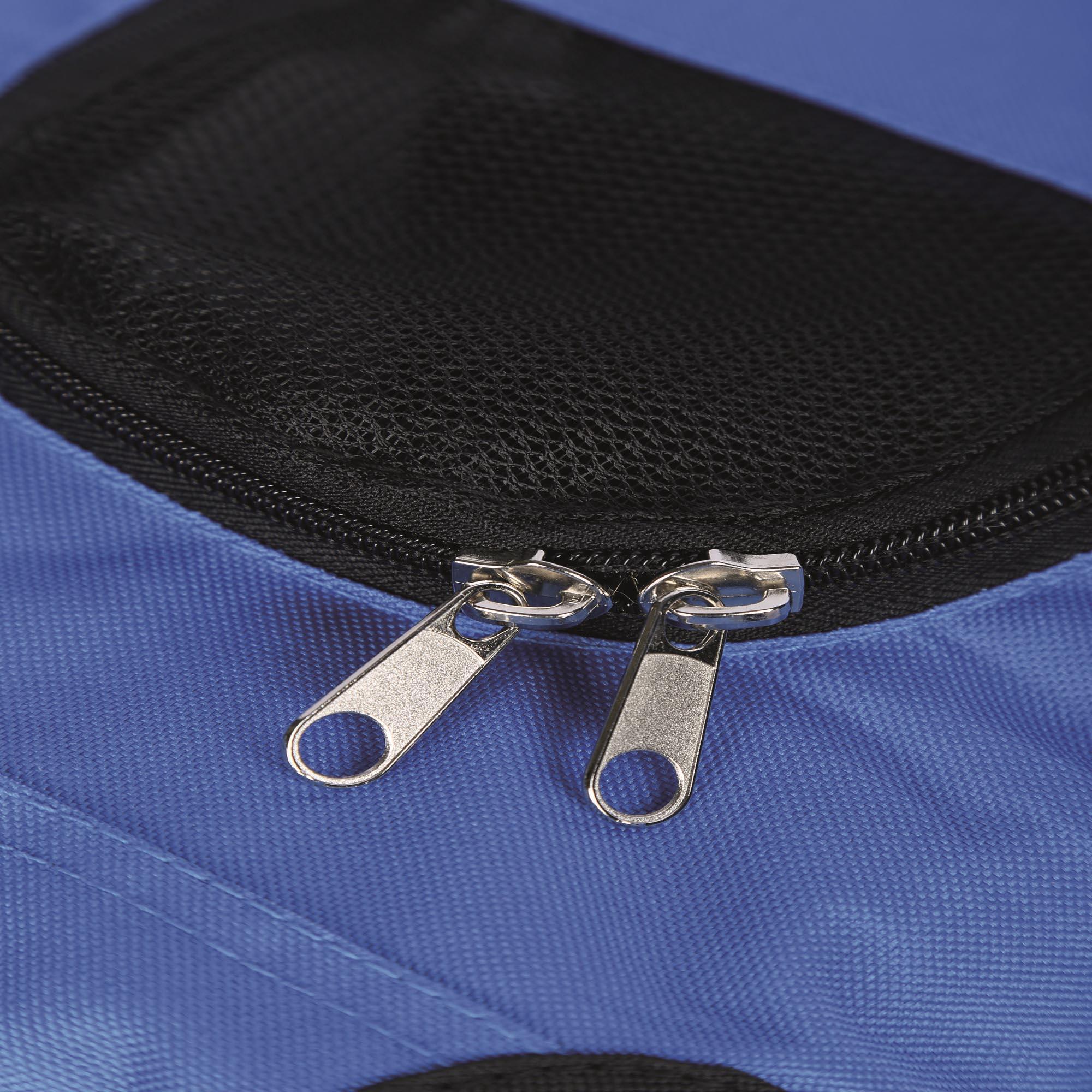 M-PETS Remix Travel Carrier 2 in 1 with Leash-Shoulder Belt - Blue