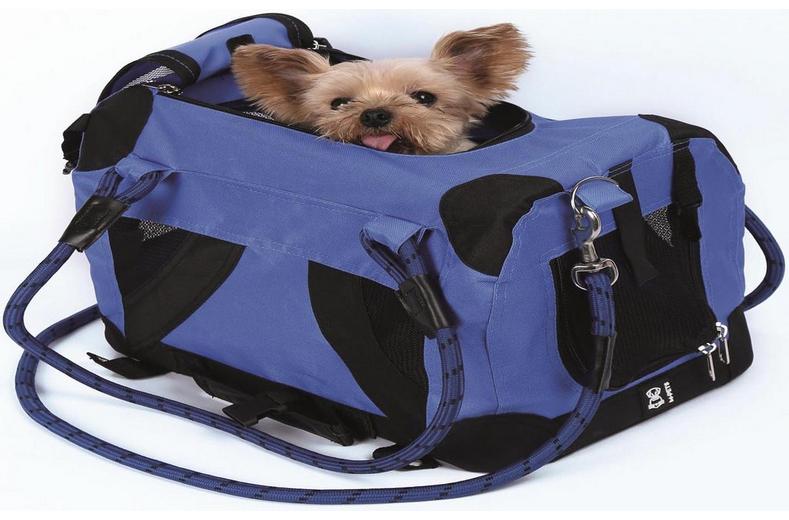 M-PETS Remix Travel Carrier 2 in 1 with Leash-Shoulder Belt - Blue M-PETS Remix Travel Carrier 2 in 1 with Leash-Shoulder Belt - Blue
