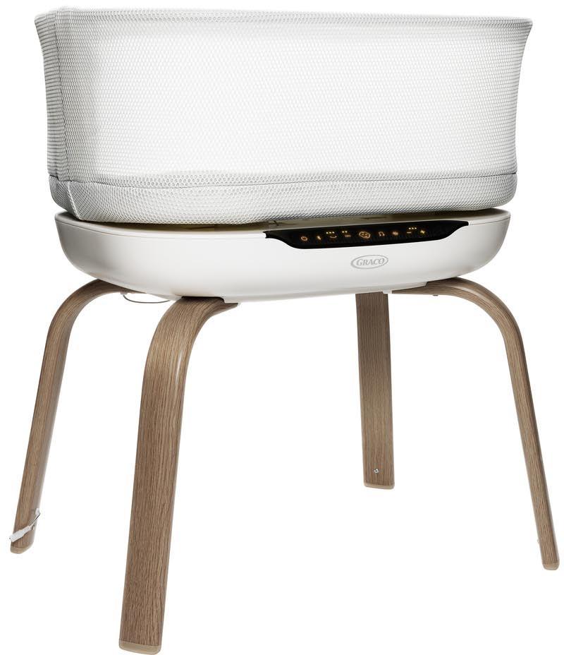 Graco Eluma Nest Bedside Crib - Luna