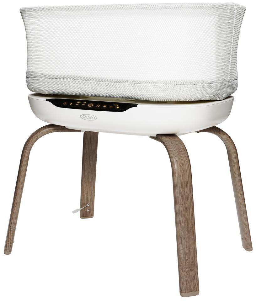 Graco Eluma Nest Bedside Crib - Luna