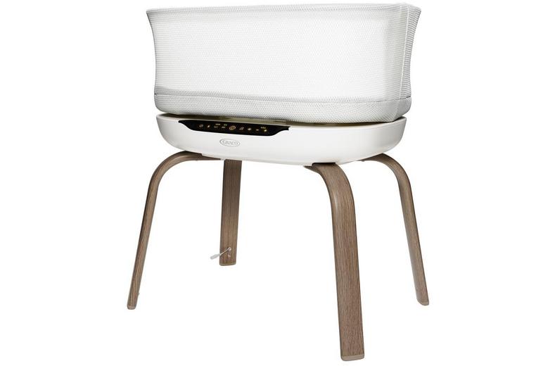 Graco Eluma Nest Bedside Crib - Luna Graco Eluma Nest Bedside Crib - Luna