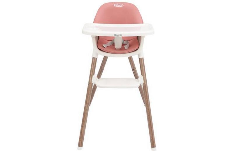 Graco Presti Highchair - Dusty Rose Graco Presti Highchair - Dusty Rose