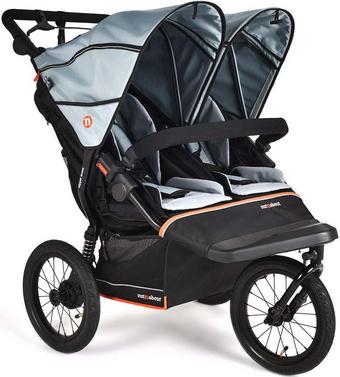 Nipper Double V6 Plus Rocksalt Grey