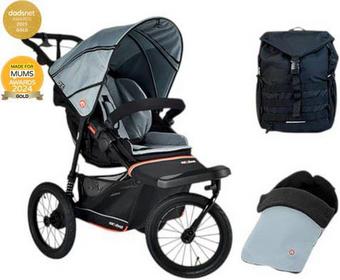 Nipper V6 Plus Rocksalt Grey All Terrain Adventure Bundle