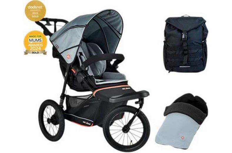 Nipper V6 Plus Rocksalt Grey All Terrain Adventure Bundle Nipper V6 Plus Rocksalt Grey All Terrain Adventure Bundle