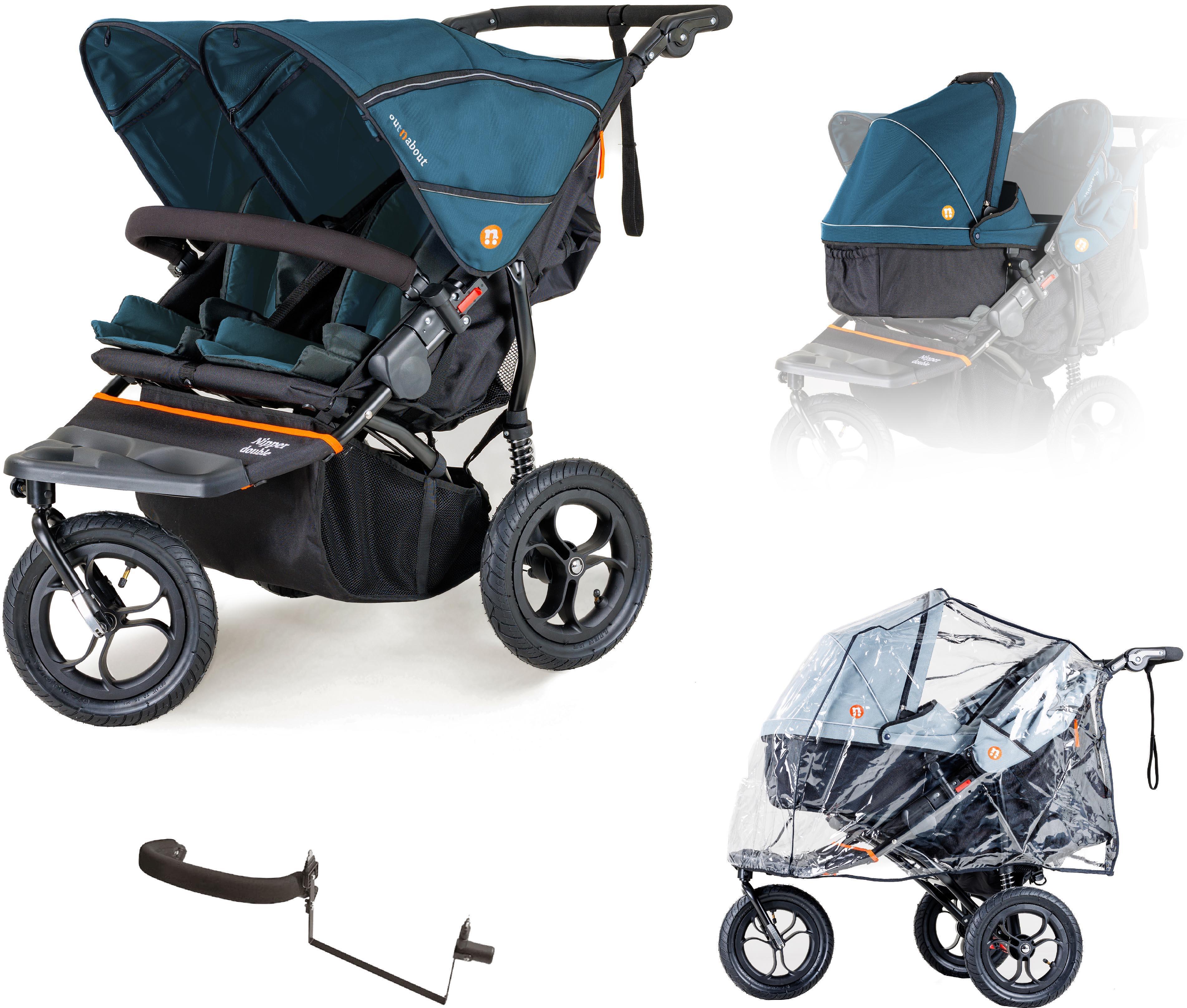 Nipper V6 Double Highland Blue Newborn & Toddler Bundle