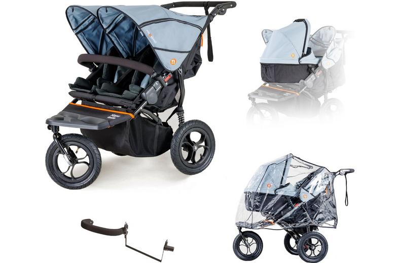 Nipper V6 Double Rocksalt Grey Newborn & Toddler Bundle Nipper V6 Double Rocksalt Grey Newborn & Toddler Bundle