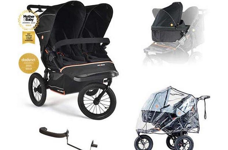 Nipper V6 Plus Double Summit Black Newborn & Toddler Bundle Nipper V6 Plus Double Summit Black Newborn & Toddler Bundle