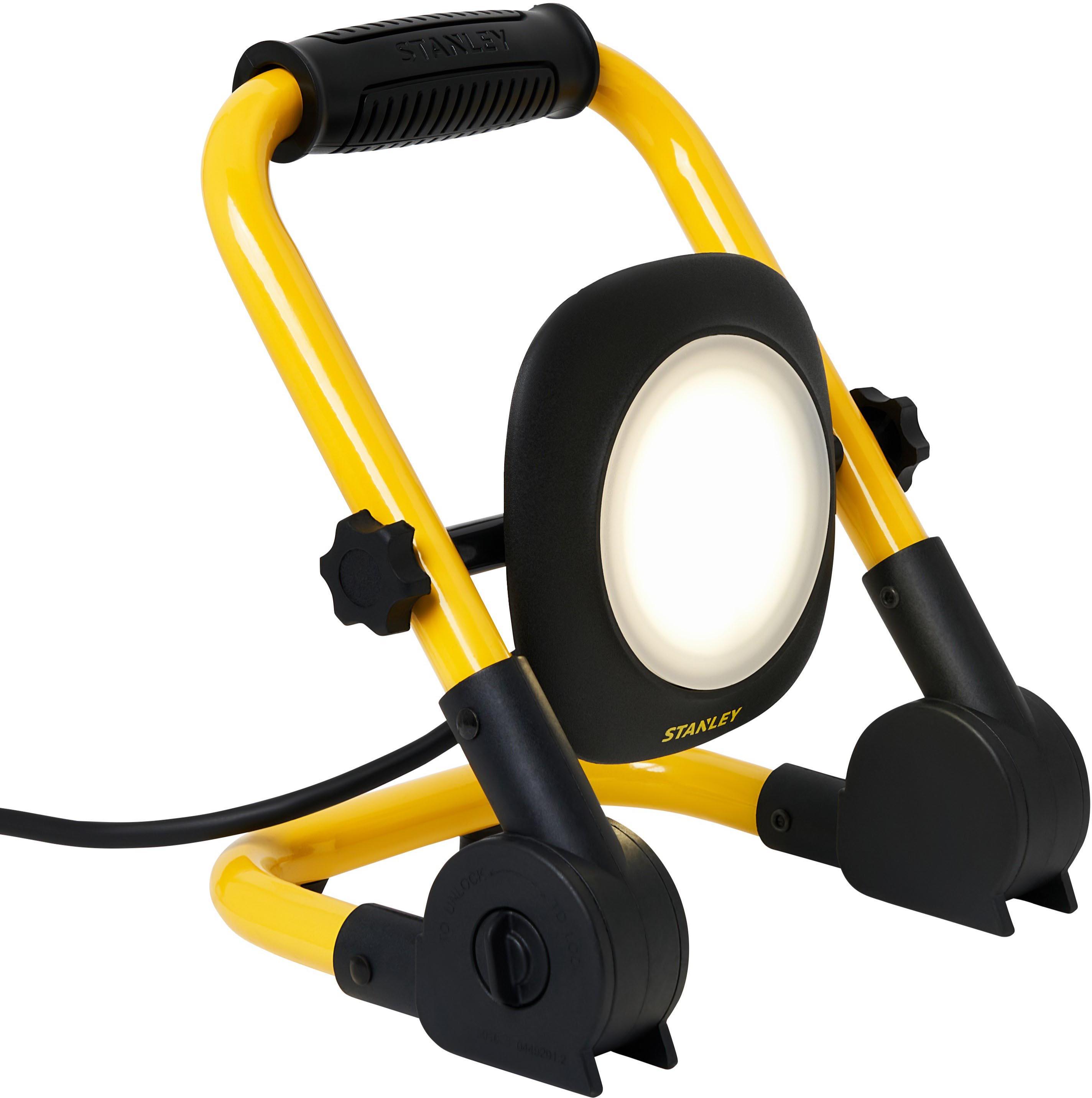 Stanley 20W Folding Worklight. 1800 Lumens. IP44.