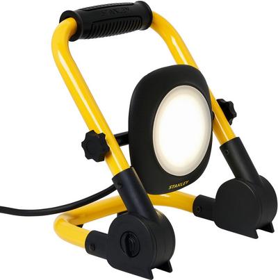 Stanley 20W Folding Worklight. 1800 Lumens. IP44.