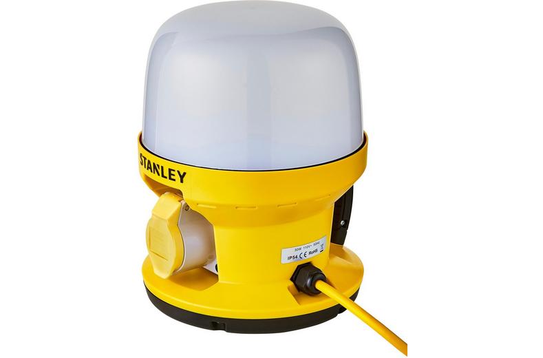 Stanley 30W LED Magnetic Globe Light with Outlet Socket. IP54. 2600 Lumens. Stanley 30W LED Magnetic Globe Light with Outlet Socket. IP54. 2600 Lumens.
