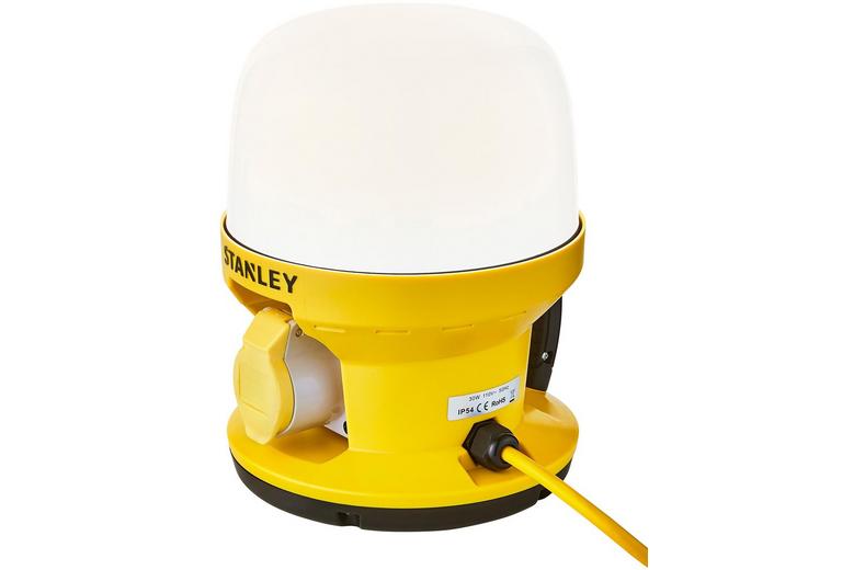 Stanley 30W LED Magnetic Globe Light with Outlet Socket. IP54. 2600 Lumens. Stanley 30W LED Magnetic Globe Light with Outlet Socket. IP54. 2600 Lumens.