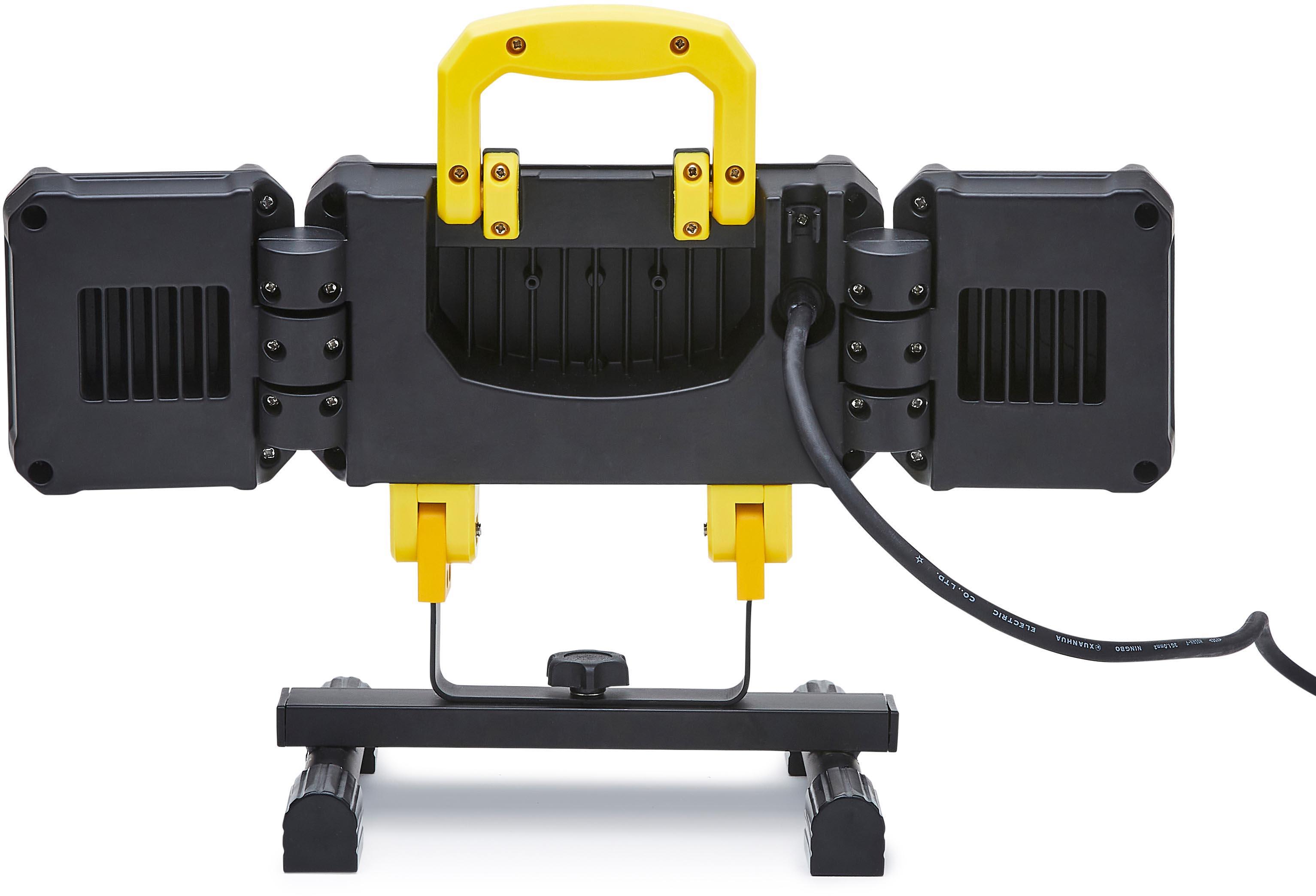 Stanley 50W Mains Powered Multi-Directional Worklight. Tripod Mountable. IP54. 4500 Lumens.