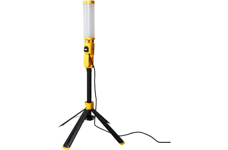 Stanley 2 x 40W Area Tower Light with Mains Power Outlet Socket. IP54. 8000 Lumens. Stanley 2 x 40W Area Tower Light with Mains Power Outlet Socket. IP54. 8000 Lumens.