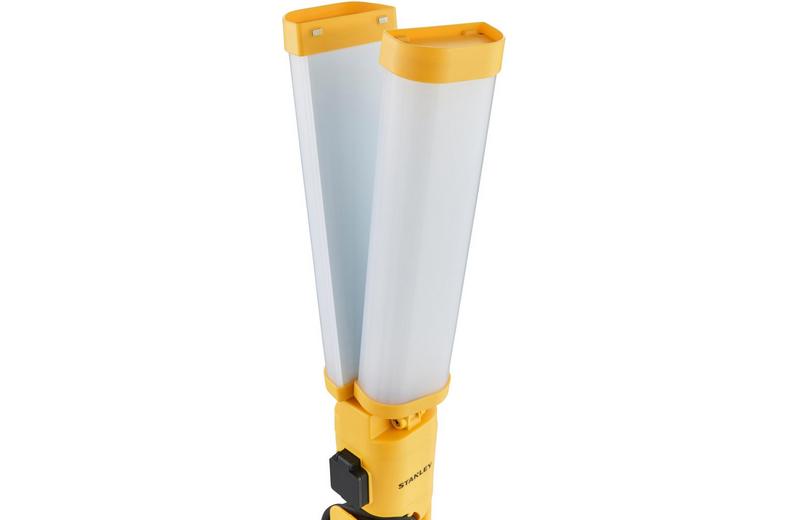 Stanley 2 x 40W Area Tower Light with Mains Power Outlet Socket. IP54. 8000 Lumens. Stanley 2 x 40W Area Tower Light with Mains Power Outlet Socket. IP54. 8000 Lumens.