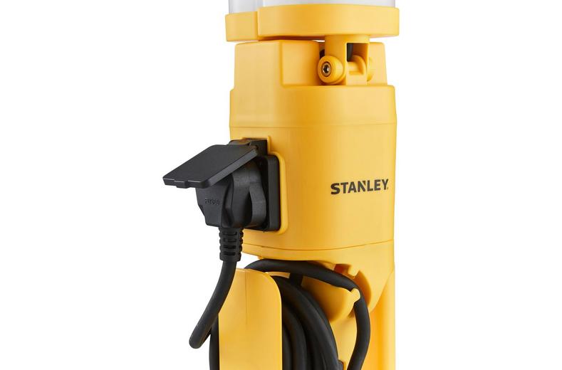 Stanley 2 x 40W Area Tower Light with Mains Power Outlet Socket. IP54. 8000 Lumens. Stanley 2 x 40W Area Tower Light with Mains Power Outlet Socket. IP54. 8000 Lumens.