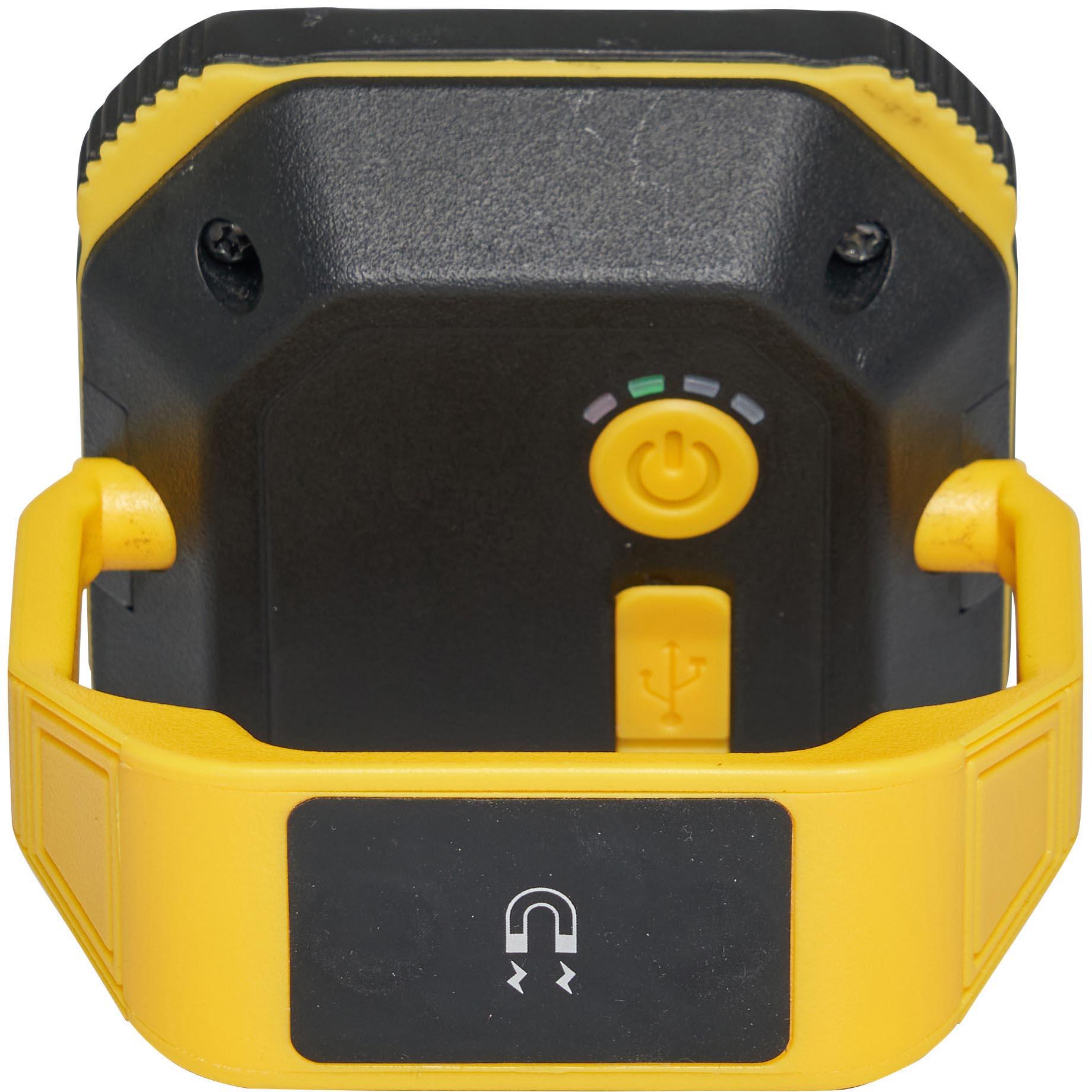 Stanley 800 Lumen Handheld Rechargeable Worklight with Magnet Holder. IP65. USB-C