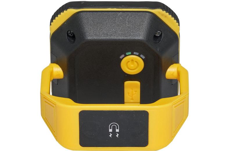 Stanley 800 Lumen Handheld Rechargeable Worklight with Magnet Holder. IP65. USB-C Stanley 800 Lumen Handheld Rechargeable Worklight with Magnet Holder. IP65. USB-C