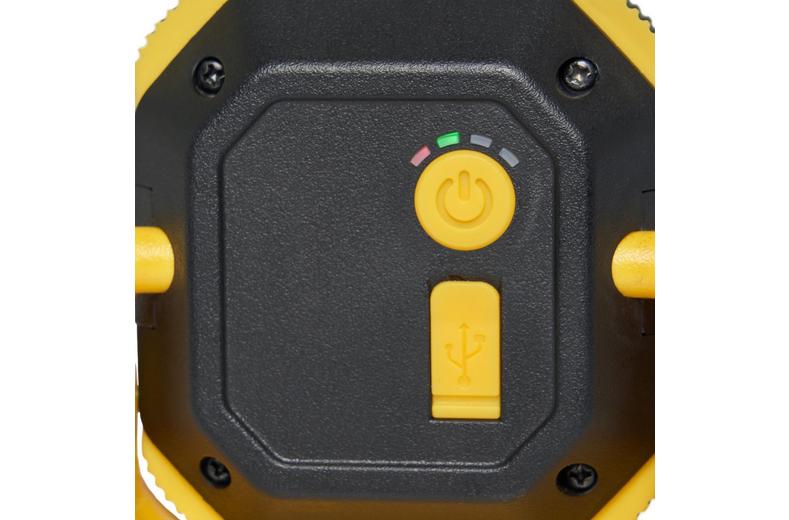 Stanley 800 Lumen Handheld Rechargeable Worklight with Magnet Holder. IP65. USB-C Stanley 800 Lumen Handheld Rechargeable Worklight with Magnet Holder. IP65. USB-C