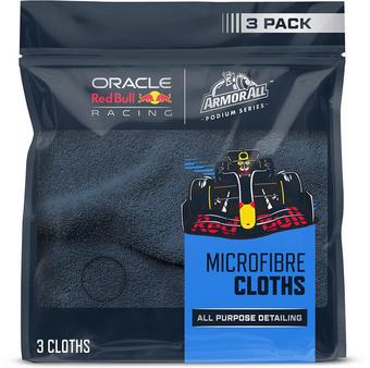 Armor All Oracle Red Bull Racing Microfibre Cloths