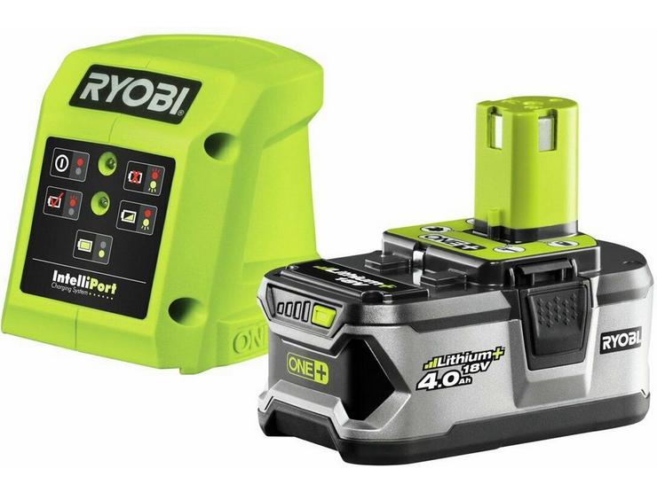 RYOBI ONE+ 4.0Ah Battery & 1.5Ah Charger