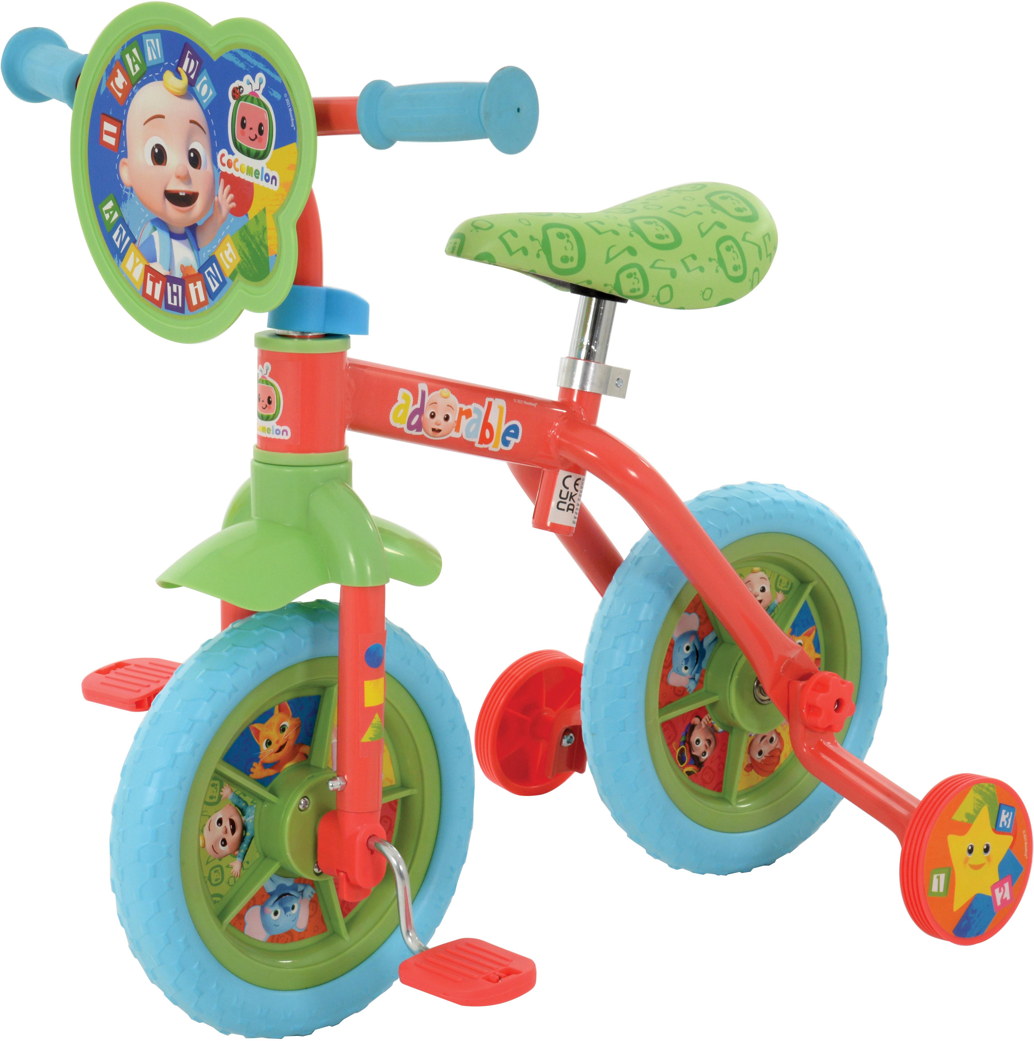 Cocomelon 2-In-1 Training Bike - 10 Inch Wheel