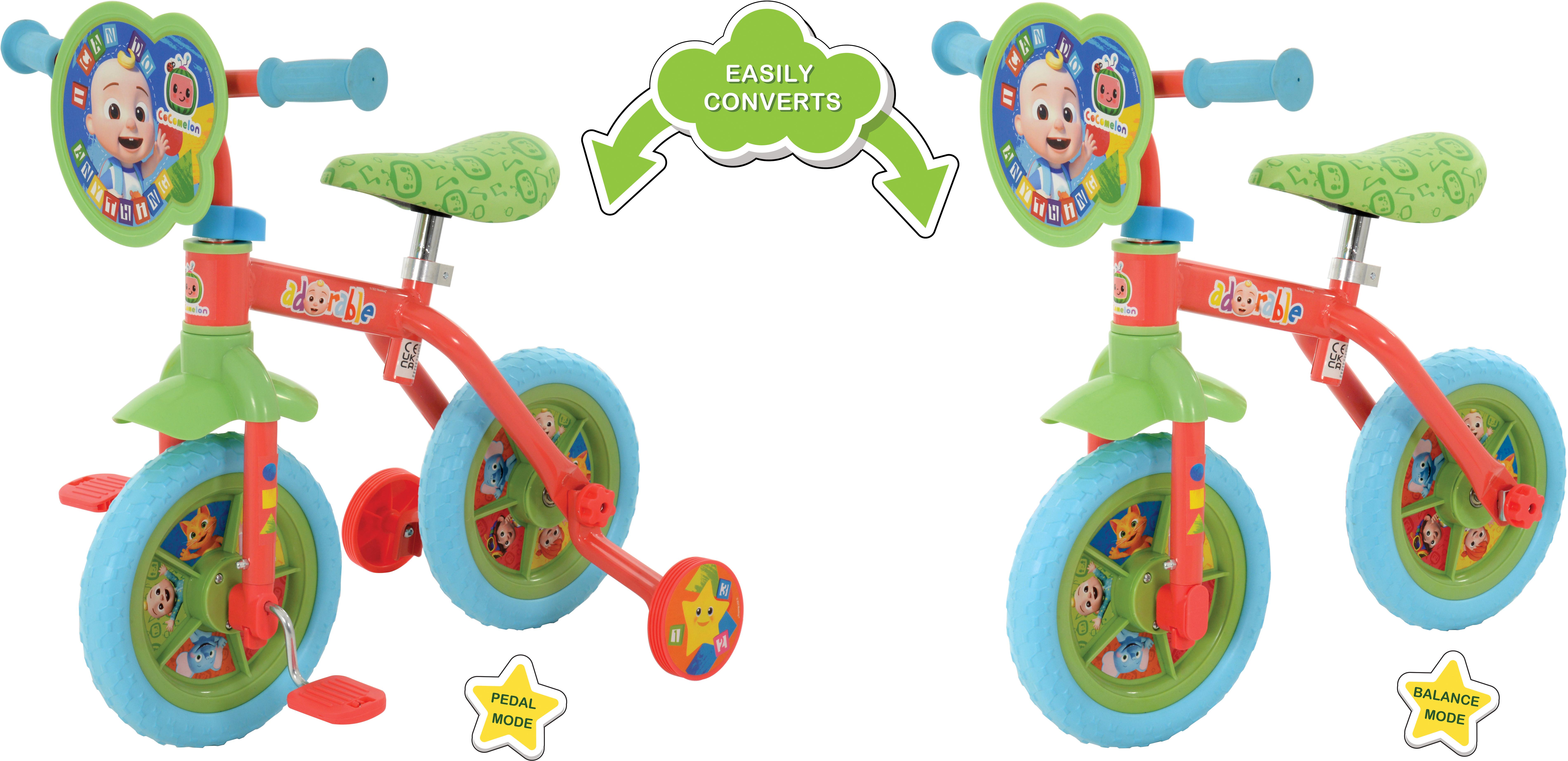 CoComelon 2-in-1 Training Bike - 10" Wheel