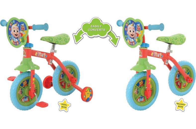 CoComelon 2-in-1 Training Bike - 10" Wheel CoComelon 2-in-1 Training Bike - 10" Wheel